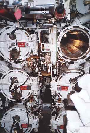 Submarine Ocelot's torpedo tubes