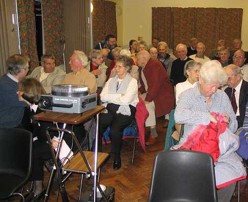 Some of the large audience 