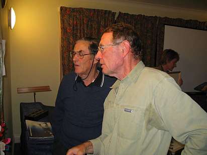 Mr Woolstenholme & David Bolwell.