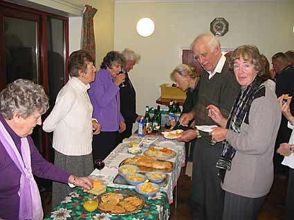 Danbury Society Ladies & the Buffett