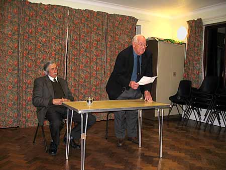 Curt opening the Meeting