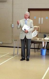 Janet Brown Opening the 2015 Art Exhibition