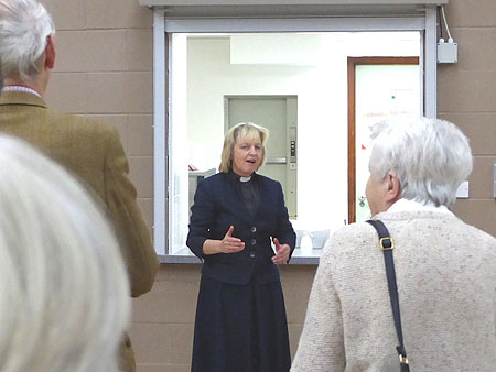  Rev Jacquline Jones addresses guests