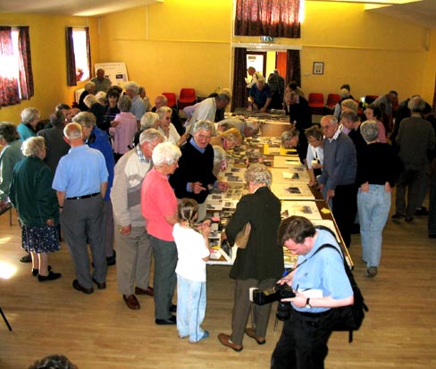 Centre of the hall later in the day